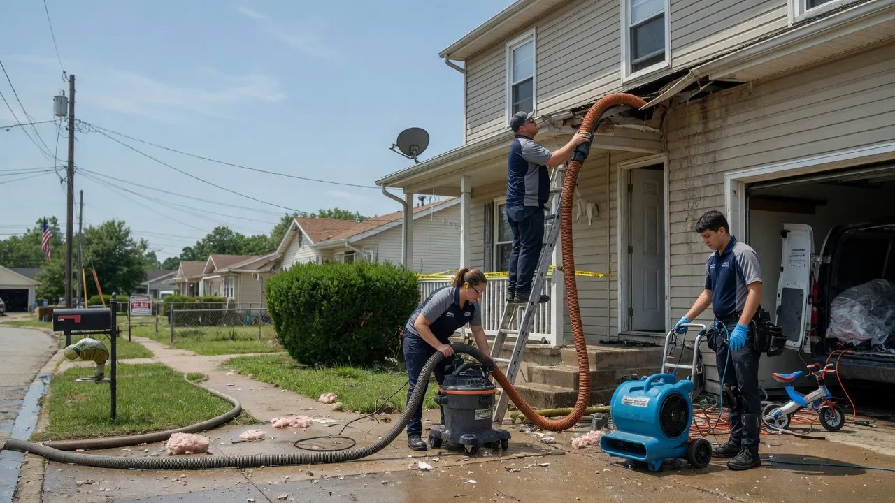 Water Damage Restoration in Blue Creek, OH near me